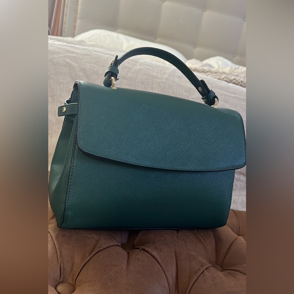 Charming Charlie Green Handbag *new*